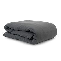 пододеяльник изо льна темно-серого цвета essential 200х200 в Петрозаводске