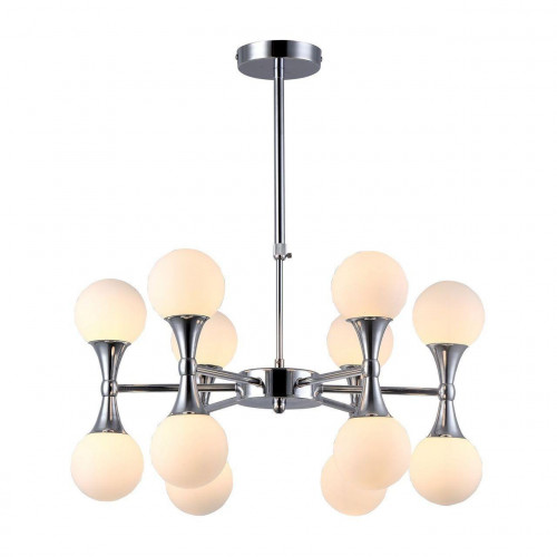 подвесная люстра arte lamp a9162lm-12cc белая в Петрозаводске