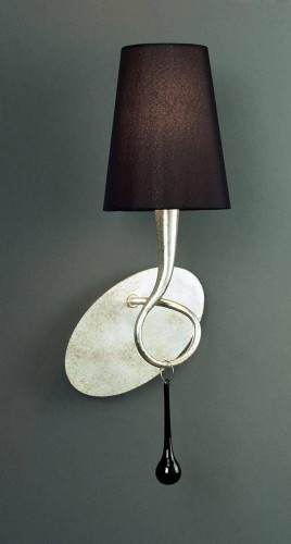 бра mantra paola painted silver 3538 чёрный в Петрозаводске