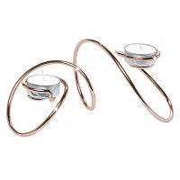 подсвечник медный для чайных свечей t-loop, 19,5 см в Петрозаводске