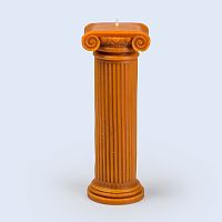 свеча высокая оранжевая hestia column в Петрозаводске