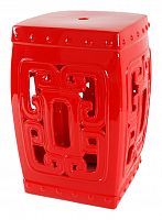 керамический столик-табурет oriental stool red в Петрозаводске