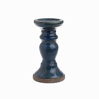 подсвечник синий фигурный blue, 22 см в Петрозаводске