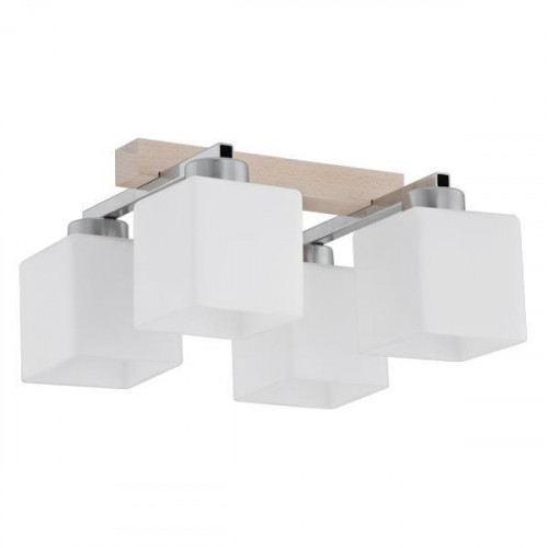 потолочная люстра tk lighting 282 toni 4 бежевая в Петрозаводске