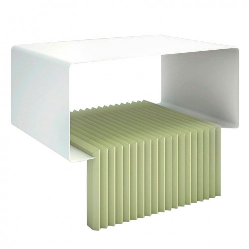 тумбочка прикроватная бело-зеленая tesla-с в Петрозаводске