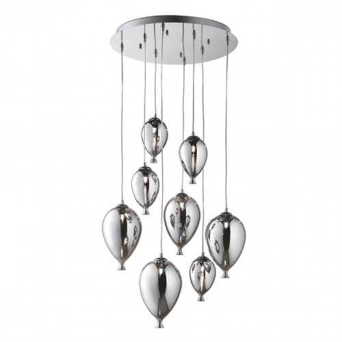 подвесная люстра ideal lux clown sp8 cromo в Петрозаводске