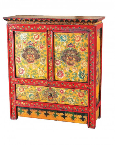 комод с драконом тибет красный в Петрозаводске