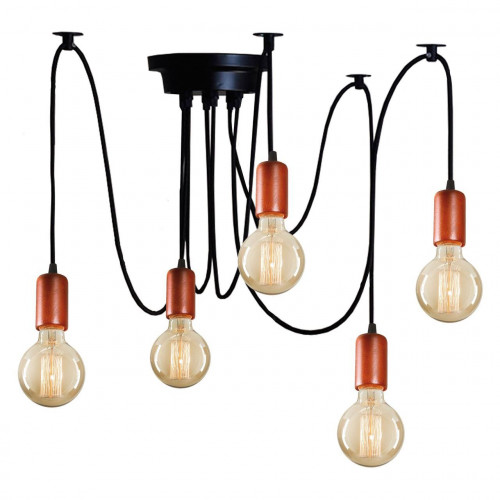 люстра дизайнерская airseveral коричневая черная в Петрозаводске