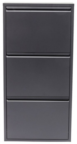 kare design шкаф для обуви caruso, коллекция "карузо" 50*103*14, сталь, серый в Петрозаводске