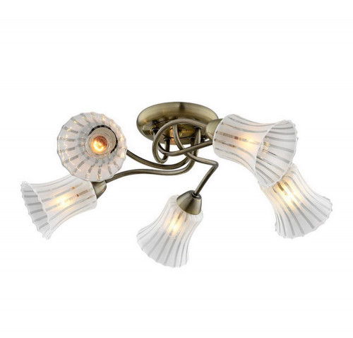 потолочная люстра idlamp nanzen 245/5pf-oldbronze в Петрозаводске