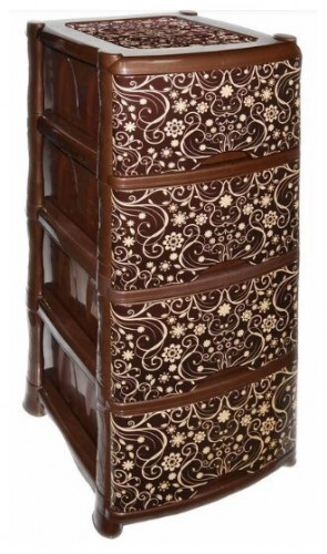 комод violet элегант темный 4 секции в Петрозаводске