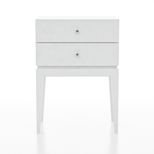 тумбочка белая с двумя ящиками hi static в Петрозаводске