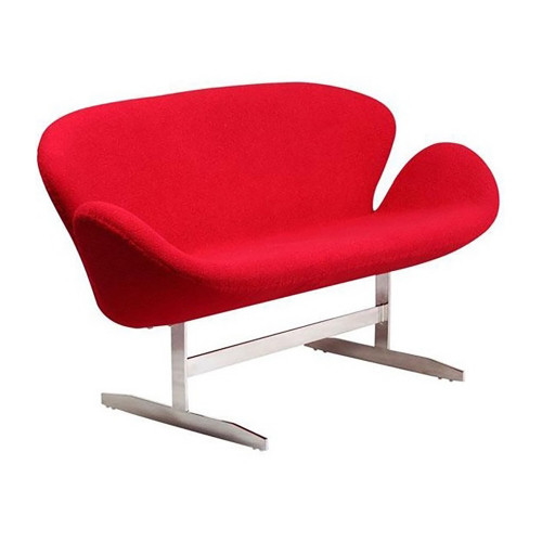 диван swan sofa прямой красный в Петрозаводске