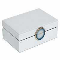 шкатулка для украшений белая 20x7,5x14 см в Петрозаводске