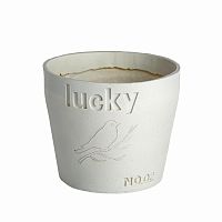 цветочный горшок lucky белый в Петрозаводске