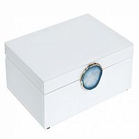 шкатулка для украшений белая 28x10x20 см в Петрозаводске
