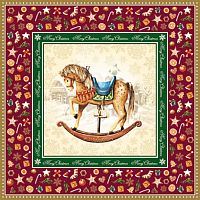 салфетки бумажные с лошадкой сочельник в Петрозаводске