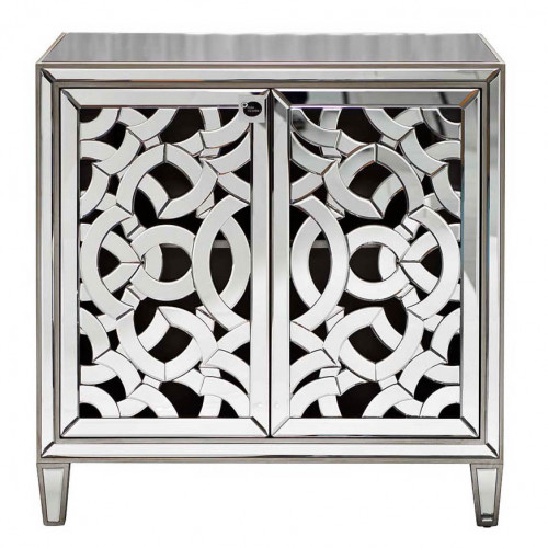 комод зеркальный 890*546*865 зеркальный, черный в Петрозаводске