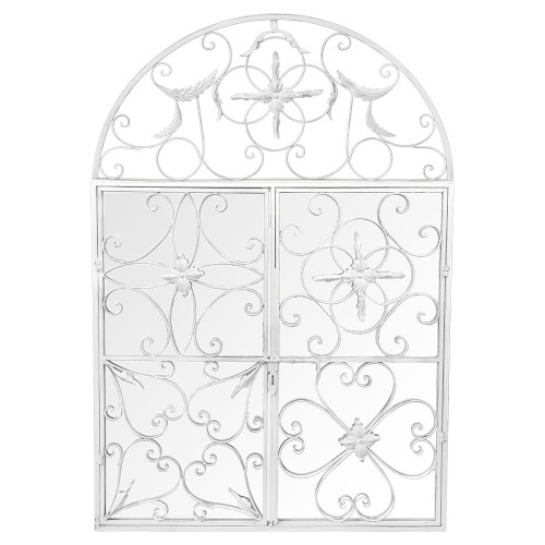 зеркало-окно со ставнями настенное белое бизе в Петрозаводске