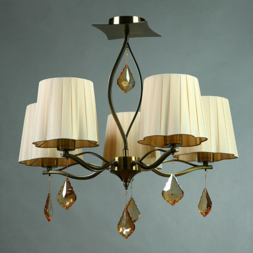 потолочная люстра brizzi bx03203/5 bronze cream в Петрозаводске