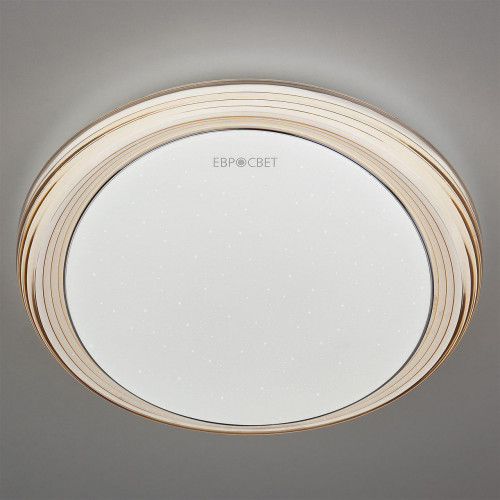 потолочный светодиодный светильник eurosvet universal 40007/1 led кофе в Петрозаводске