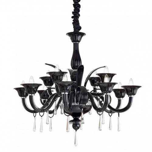 подвесная люстра ideal lux renoir sp12 nero в Петрозаводске