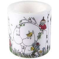 свеча большая moomin счастливое семейство, 8 см в Петрозаводске
