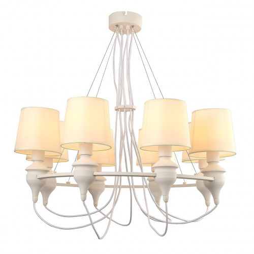 подвесная люстра arte lamp sergio a3326lm-8wh в Петрозаводске