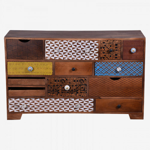 вазанта, комод с 12 ящиками светло-коричневый в Петрозаводске