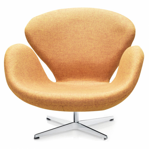 кресло swan chair коричневое в Петрозаводске