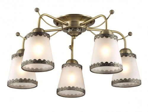потолочная люстра lumion abbi 3266/5c белая в Петрозаводске