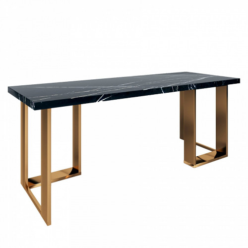 консоль черная с мраморной столешницей бейси в Петрозаводске