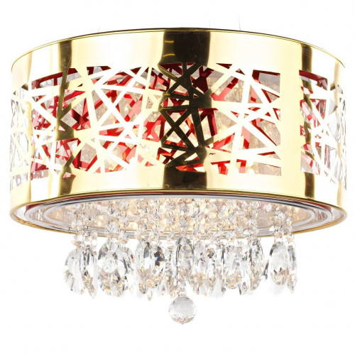 люстра nicolette золото, прозрачная в Петрозаводске