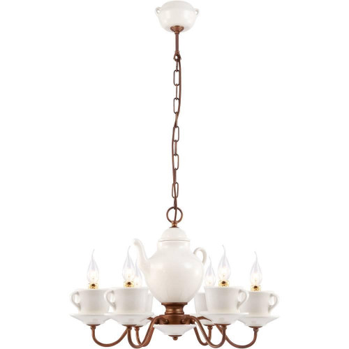 подвесная люстра arte lamp servizio a6483lm-6wh в Петрозаводске