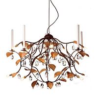 люстра jahreszeiten от delight collection прозрачная/бронзовая в Петрозаводске