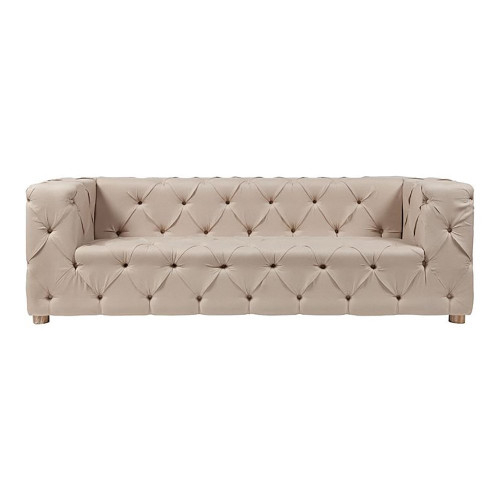 диван soho tufted прямой бежевый в Петрозаводске