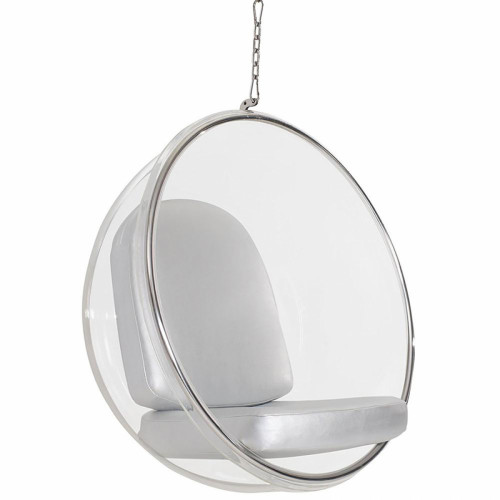 кресло eero aarnio style bubble chair серое в Петрозаводске