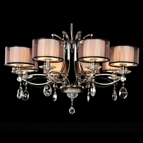 люстра дизайнерская spokes коричневая, хром белая в Петрозаводске