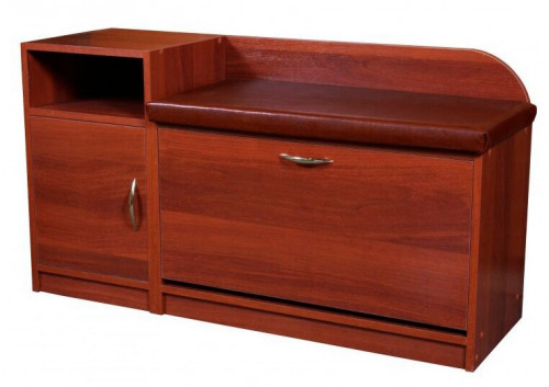 банкетка для прихожей шарм-дизайн уют левый вишня академия в Петрозаводске