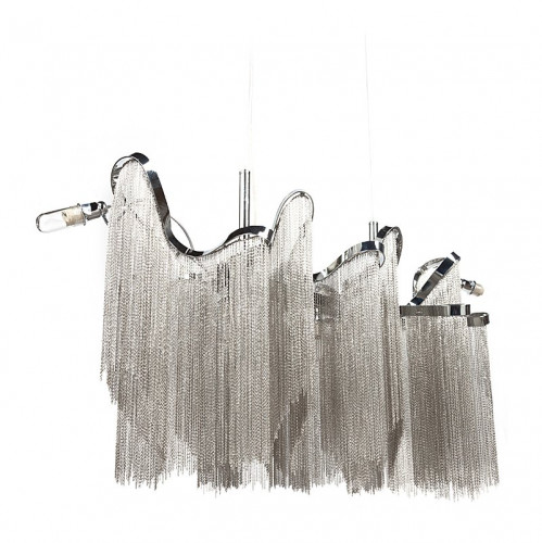 люстра подвесная серебряные цепи terzani stream в Петрозаводске