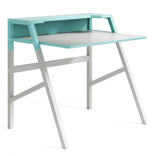 рабочий стол youk беленый дуб мятный белый, мятный в Петрозаводске