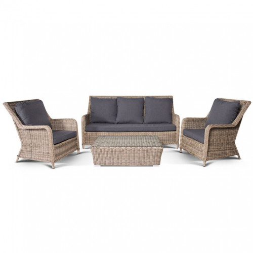 диван лунго на 5 персон коричневый в Петрозаводске