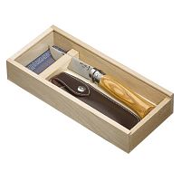 нож stainless steel с ручкой из оливы 8,5 см в Петрозаводске