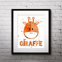 постер giraffe а4 в Петрозаводске