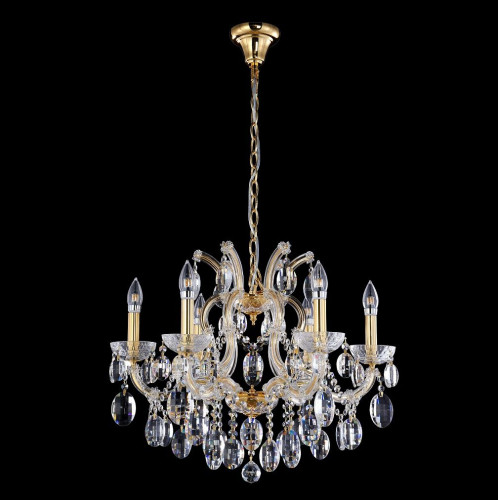 подвесная люстра crystal lux hollywood sp6 gold в Петрозаводске