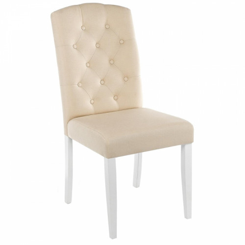 стул деревянный menson white / fabric сream в Петрозаводске