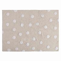 ковер polka dots бежевый-белый в Петрозаводске
