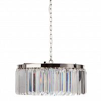 люстра rhys clear glass хром, прозрачная, чёрная в Петрозаводске