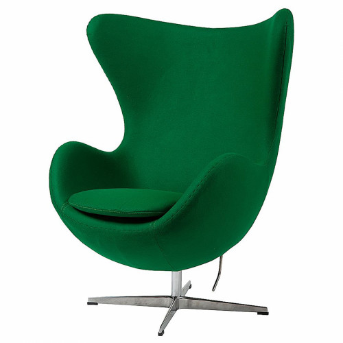 кресло egg chair кашемир зеленое в Петрозаводске