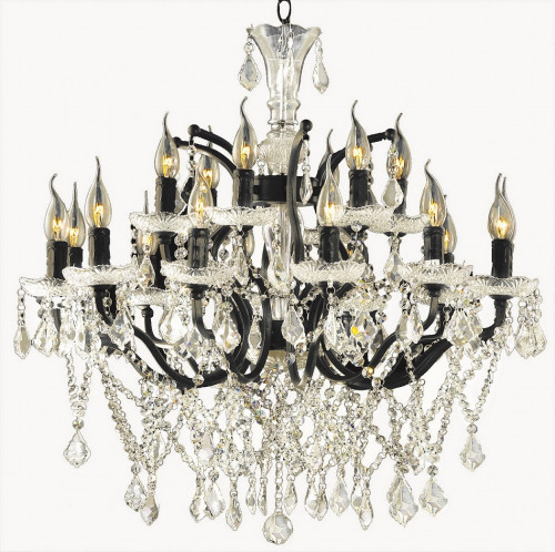 люстра avensis антик чёрная, прозрачная в Петрозаводске